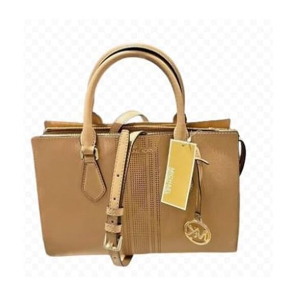 NWT Michael Kors Women Handbag for Women Sheila Satchel ,Camel-OS - Picture 1 of 4